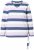 Ulla Popken Striped Knotted Hem Long Sleeve Tee Lavender - Trükitud/pildiga T-särgid naistele - 