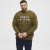 North Latitude Sweatshirt Army Green - Sviitrid ja dressipluusid - Meeste suured kapuutsiga jakid suurustes 2XL – 14XL
