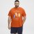 North Latitude T-Shirt Ice Cream Orange - T-särgid - Suured T-särgid 2XL – 14XL