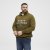 North Latitude Sweatshirt Half-Zip Green - Sviitrid ja dressipluusid - Meeste suured kapuutsiga jakid suurustes 2XL – 14XL