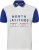 North Latitude Polo Short Sleeve Blue And White TALL - MEESTERIIDED MT-6XLT - Pikad meeste riided
