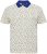 North Latitude Polo Pique Printed Off-White TALL - MEESTERIIDED MT-6XLT - Pikad meeste riided