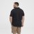 North Latitude Polo Pique Short Sleeve Black - Polosärgid - Meeste suured polosärgid 2XL – 8XL