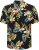 North Latitude Shirt Short Sleeve Printed Allover Black - Särgid - Meeste suured särgid 2XL – 8XL
