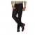 JP1880 Leather Pants Regular Fit Buffalo Nubuck Black - Teksad ja Püksid - Meeste suured teksad W40 – W70