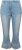 Ulla Popken Cropped Flared Eyelet Jeans Light Blue - Teksad & Püksid Suuremates Suurustes – Plus Size - 