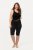 Ulla Popken Stretch Knit Bike Shorts Black - Ulla Popken - Ulla Popken suured suurused