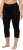 Ulla Popken Basic Stretch Knit Capris Black - Teksad & Püksid Suuremates Suurustes – Plus Size - 