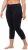 Ulla Popken Basic Stretch Knit Capris Navy - Teksad & Püksid Suuremates Suurustes – Plus Size - 