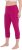Ulla Popken Basic Stretch Knit Capris Purple - Ulla Popken - 