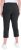 Ulla Popken Stretch Basic Bengaline Capri Pants Black - Teksad & Püksid Suuremates Suurustes – Plus Size - 