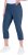 Ulla Popken Stretch Basic Bengaline Capri Pants Denim Blue - Teksad & Püksid Suuremates Suurustes – Plus Size - 