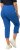 Ulla Popken Stretch Basic Bengaline Capri Pants Royal Blue - Teksad & Püksid Suuremates Suurustes – Plus Size - 