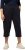 Ulla Popken Pull On Knit Elastic Waist Pocket Crop Pants Blue - Teksad & Püksid Suuremates Suurustes – Plus Size - 