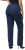 Ulla Popken Straight Leg Elastic Waist Mandy Fit Stretch Jeans Denim Blue - Teksad & Püksid Suuremates Suurustes – Plus Size - 