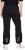 Ulla Popken Zip Off Reflective Detail Funtional Powerstretch Pants Black - Teksad & Püksid Suuremates Suurustes – Plus Size - 