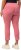Ulla Popken Check Bengaline Slim Leg Sienna Fit Stretch Crop Pants Light Pink - Teksad & Püksid Suuremates Suurustes – Plus Size - 