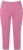 Ulla Popken Check Bengaline Slim Leg Sienna Fit Stretch Crop Pants Pale Lilac - Teksad & Püksid Suuremates Suurustes – Plus Size - 