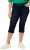 Ulla Popken Basic Capri Sarah Fit Jeans Denim Blue - Teksad & Püksid Suuremates Suurustes – Plus Size - 