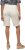 Ulla Popken Frayed Hemline Elastic Waistband Bermuda Shorts White - Teksad & Püksid Suuremates Suurustes – Plus Size - 