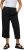 Ulla Popken Cropped Ruby Fit Pants Black - Teksad & Püksid Suuremates Suurustes – Plus Size - 