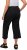 Ulla Popken Cropped Ruby Fit Pants Black - Teksad & Püksid Suuremates Suurustes – Plus Size - 