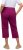 Ulla Popken Cropped Ruby Fit Pants Magnolia Red - Teksad & Püksid Suuremates Suurustes – Plus Size - 