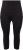 Ulla Popken Cropped High Waisted Leggings Black - Teksad & Püksid Suuremates Suurustes – Plus Size - 