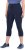 Ulla Popken Cropped High Waisted Leggings Navy - Teksad & Püksid Suuremates Suurustes – Plus Size - 