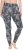 Ulla Popken Leopard Print Leggings Black - Teksad & Püksid Suuremates Suurustes – Plus Size - 