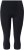 Ulla Popken Cropped Sports Leggings Black - Teksad & Püksid Suuremates Suurustes – Plus Size - 