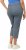 Ulla Popken Cropped Stretch Fit Mony Pants Light Sapphire - Teksad & Püksid Suuremates Suurustes – Plus Size - 
