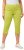 Ulla Popken Stretch Fit Raw Hem Capris Pistachio - Teksad & Püksid Suuremates Suurustes – Plus Size - 