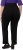 Ulla Popken Striped Elastic Waist Sweatpants Black - Teksad & Püksid Suuremates Suurustes – Plus Size - 