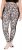 Ulla Popken Leopard Print Quick Drying Leggings Black - Teksad & Püksid Suuremates Suurustes – Plus Size - 