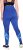 Ulla Popken Quick Dry Abstract Print Leggings Blue - Teksad & Püksid Suuremates Suurustes – Plus Size - 