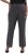 Ulla Popken Sparkling Pinstripe Elastic Waist Pants Black - Teksad & Püksid Suuremates Suurustes – Plus Size - 