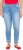 Ulla Popken Double Fringe Hem Stretch Fit Jeans Light Blue Denim - Teksad & Püksid Suuremates Suurustes – Plus Size - 