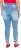 Ulla Popken Double Fringe Hem Stretch Fit Jeans Light Blue Denim - Teksad & Püksid Suuremates Suurustes – Plus Size - 