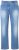 Ulla Popken Tapered Leg Lightly Distressed Jeans Blue Denim - Teksad & Püksid Suuremates Suurustes – Plus Size - 