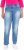 Ulla Popken Tapered Leg Lightly Distressed Jeans Blue Denim - Teksad & Püksid Suuremates Suurustes – Plus Size - 