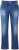 Ulla Popken Tapered Leg Lightly Distressed Jeans Denim Blue - Teksad & Püksid Suuremates Suurustes – Plus Size - 