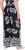 Ulla Popken Fossil Print Elastic Waist Palazzo Pants Black - Teksad & Püksid Suuremates Suurustes – Plus Size - 