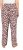 Ulla Popken Leopard Print Elastic Waist Pants White - Teksad & Püksid Suuremates Suurustes – Plus Size - 