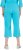 Ulla Popken Textured Elastic Waist Cropped Pants Deep Aqua - Teksad & Püksid Suuremates Suurustes – Plus Size - 