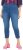 Ulla Popken Cropped Denim Look Stretch Fit Leggings Light Blue Denim - Teksad & Püksid Suuremates Suurustes – Plus Size - 