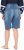 Ulla Popken Denim Wide Leg Elastic Waist Bermuda Shorts Blue Denim - Teksad & Püksid Suuremates Suurustes – Plus Size - 