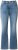 Ulla Popken Bow Embroidery Stretch Fit Jeans Blue Denim - Teksad & Püksid Suuremates Suurustes – Plus Size - 