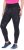 Ulla Popken Quick Drying Flower Print Leggings Black - Teksad & Püksid Suuremates Suurustes – Plus Size - 