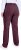 Ulla Popken Thermal Stretch Fit Mony Pants Aubergine - Teksad & Püksid Suuremates Suurustes – Plus Size - 